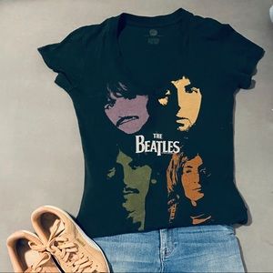 Beatles V neck Tee